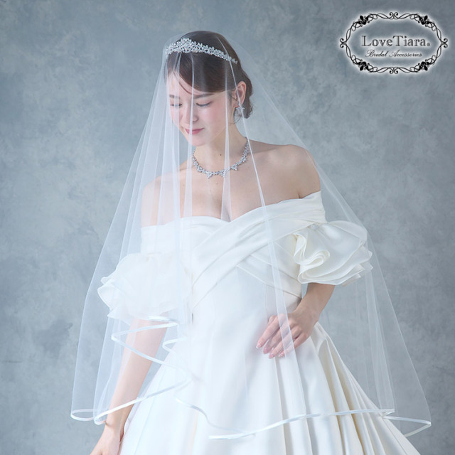 ベール　ウエディング　ブライダル　結婚式