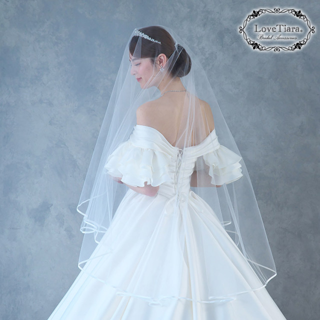 ベール　ウエディング　ブライダル　結婚式