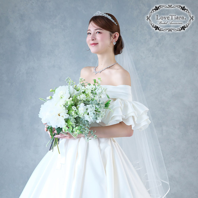 ベール　ウエディング　ブライダル　結婚式