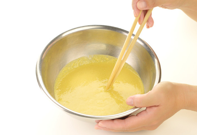 ドクター荒木オリジナル調理食材シリーズ【ヘルシートーフラワー（てんぷら用）】調理イメージ