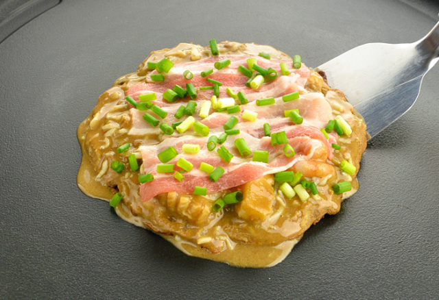 ドクター荒木オリジナル調理食材シリーズ【ヘルシートーフラワー（お好み焼き用）】調理イメージ