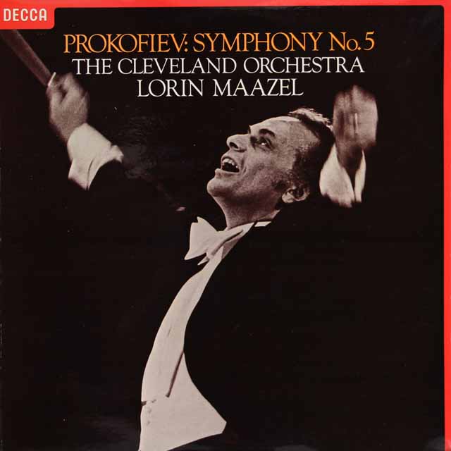 LP レコード オリジナル盤 マゼールのプロコフィエフ/交響曲第5番 英DECCA 2827