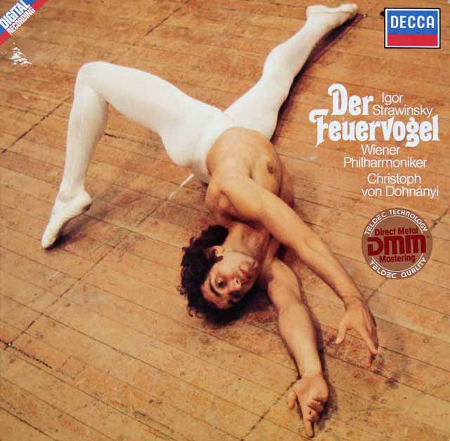 ドホナーニのストラヴィンスキー/「火の鳥」　独DECCA　3527　LP レコード