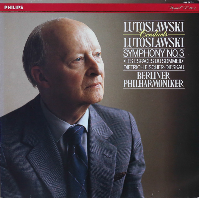 ルトスワフスキ自作自演/交響曲第3番　蘭PHILIPS　3616　LP レコード