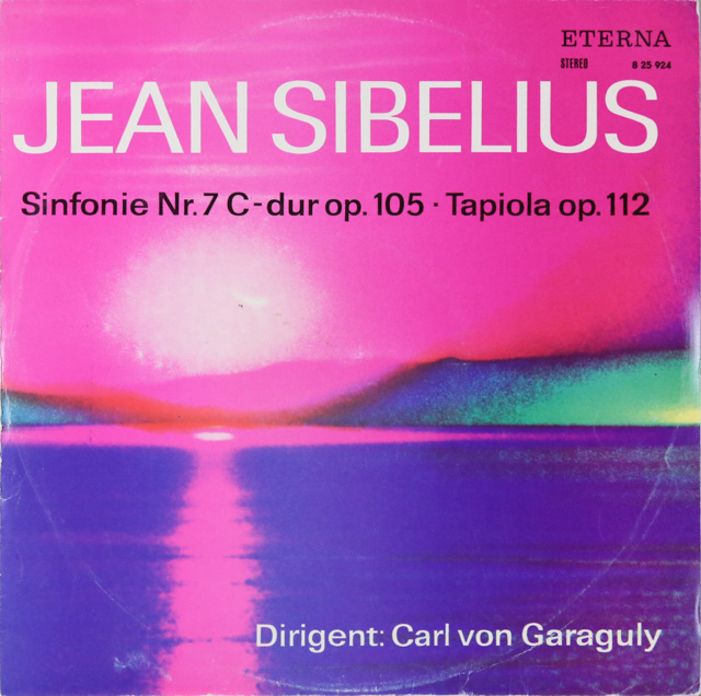 ガラグリのシベリウス/交響曲第7番、交響詩「タピオラ」　独ETERNA　3616　LP レコード