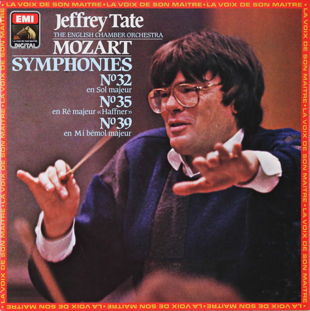 テイトのモーツァルト/交響曲第32番、第35番「ハフナー」、第39番　仏EMI（VSM）　3514　LP レコード