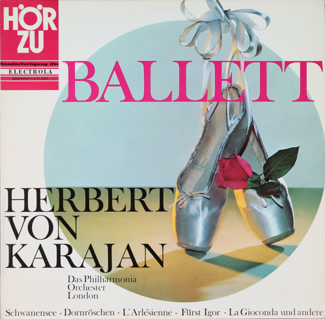 カラヤンのバレエ音楽集　独HORZU　3617　LP レコード
