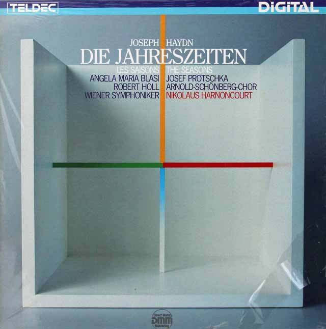 【未開封】アーノンクールのハイドン/「四季」　独TELDEC　3037　LP レコード
