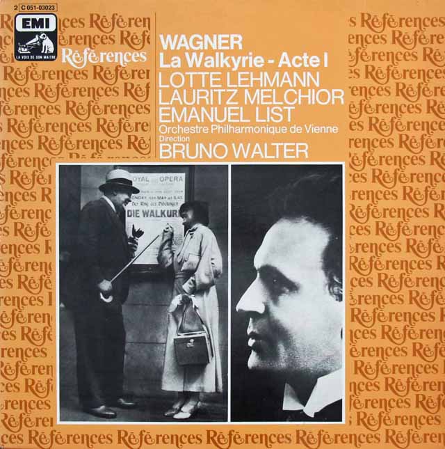 ワルターのワーグナー/「ワルキューレ」抜粋　仏EMI（VSM）　3523　LP レコード