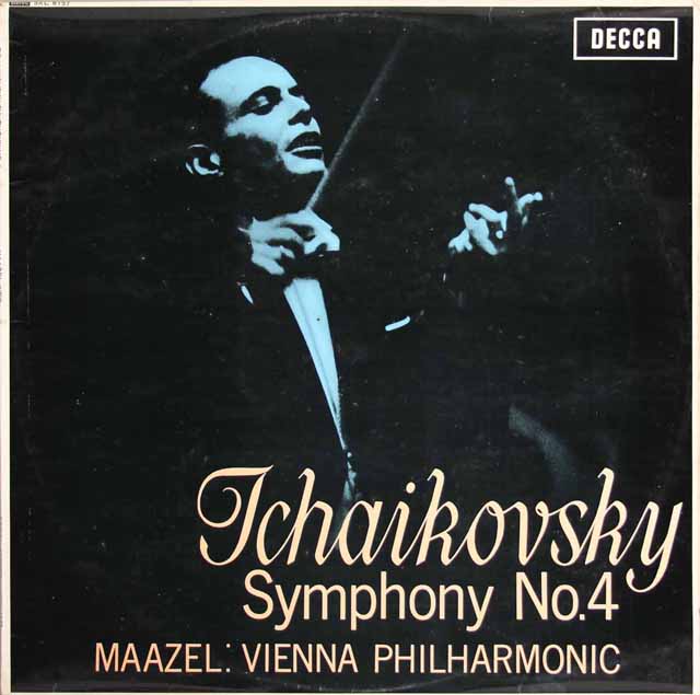 マゼールのチャイコフスキー/交響曲第4番　英DECCA　3525　LP レコード