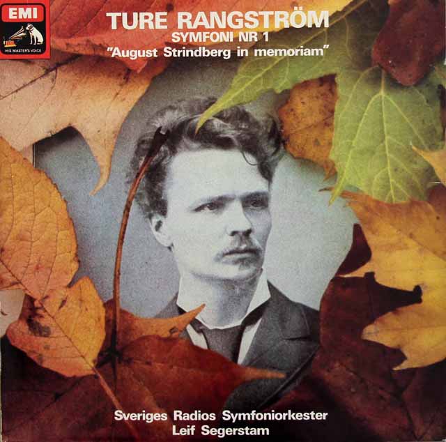 セーゲルスタムのラングストレム/交響曲第1番　スウェーデンEMI　3526　LP レコード