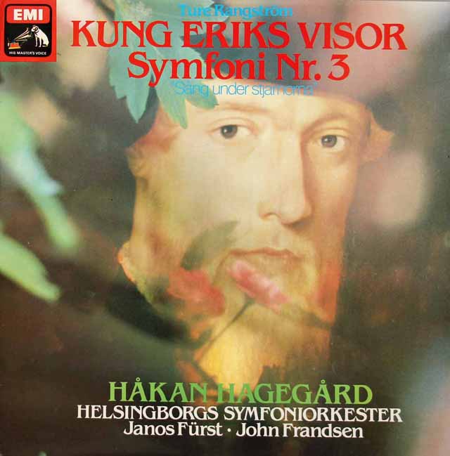 ハーゲゴールのラングストレム/「エーリク王の歌」ほか　スウェーデンEMI　3526　LP レコード