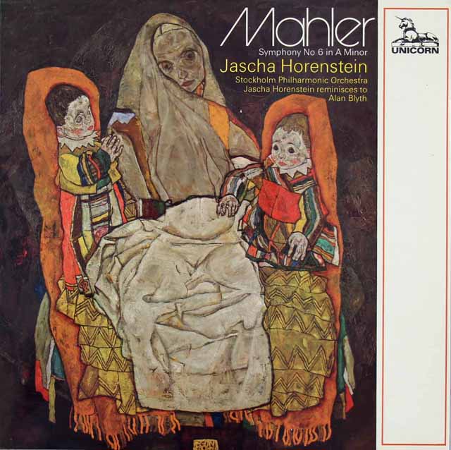 ホーレンシュタインのマーラー/交響曲第6番　英UNICORN　2833　LP レコード