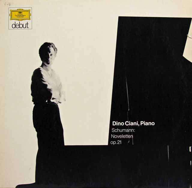 【デビューシリーズ】　チアーニのシューマン/「ノヴェレッテン」 　独DGG　3528　LP レコード