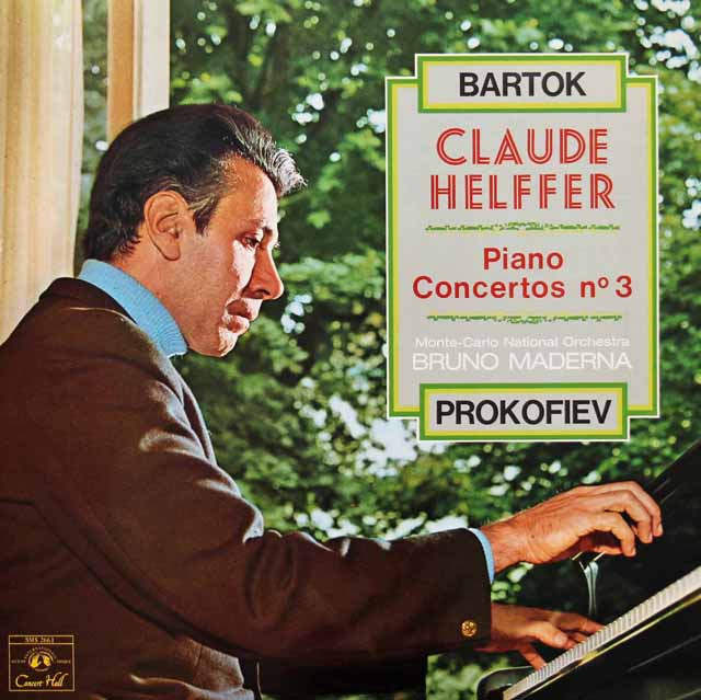 エルフェのバルトーク&プロコフィエフ/ピアノ協奏曲集　仏CH　3295　LP レコード