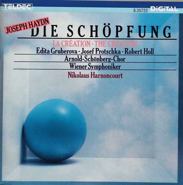 アーノンクールのハイドン/「天地創造」　独TELDEC　3529　LP レコード