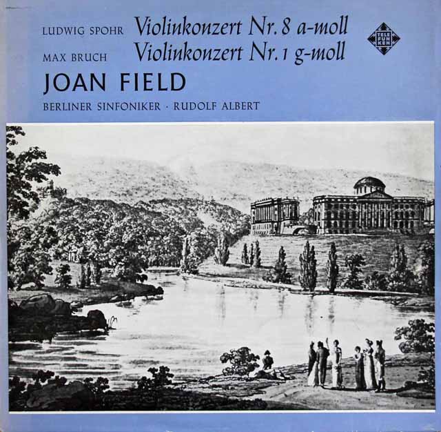 フィールドのシュポーア&ブルッフ/ヴァイオリン協奏曲集　独TELEFUNKEN　2837　LP レコード