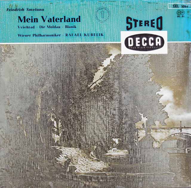 クーベリックのスメタナ/「わが祖国」全曲　英DECCA　2839　LP レコード