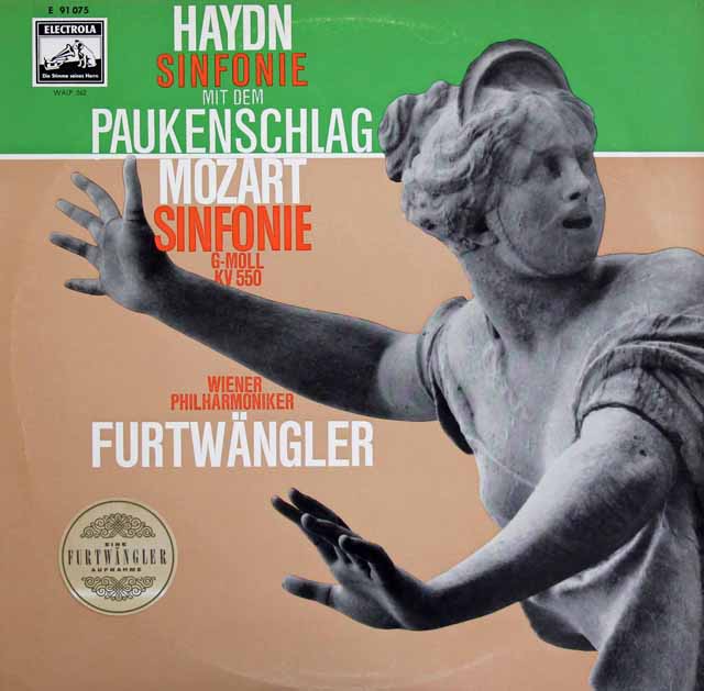 フルトヴェングラーのハイドン&モーツァルト/交響曲集　独EMI　3294　LP レコード