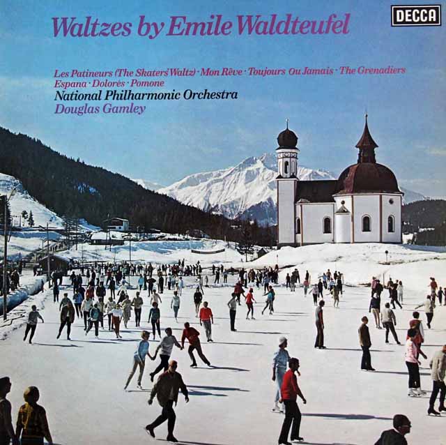 【オリジナル盤】　ギャムリーのワルトトイフェル/ワルツ集　英DECCA　3530　LP レコード