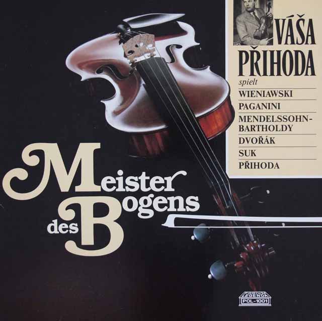 ヴァーシャ・プシホダのヴィエニャフスキ/ヴァイオリン協奏曲第2番ほか　独PODIUM LEGENDA　3293　LP レコード