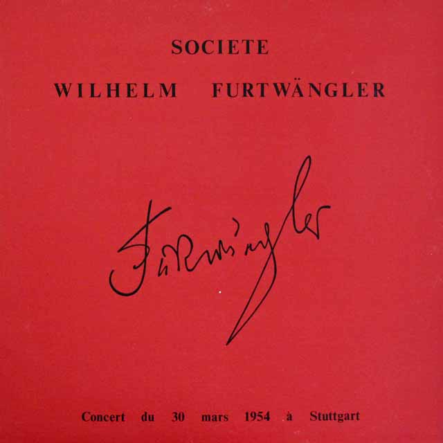 フルトヴェングラーの自作自演/交響曲第2番ほか　仏WF協会　3537　LP レコード