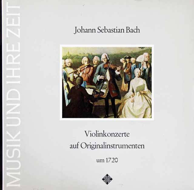 アーノンクールのバッハ/ヴァイオリン協奏曲集　独TELEFUNKEN　3537　LP レコード