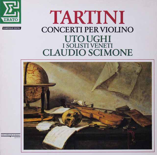 シモーネ、ウーギのタルティーニ/ヴァイオリン協奏曲集　仏ERATO　3518　LP レコード