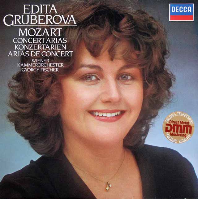 グルベローヴァのモーツァルト/コンサート・アリア集　独DECCA　3617　LP レコード
