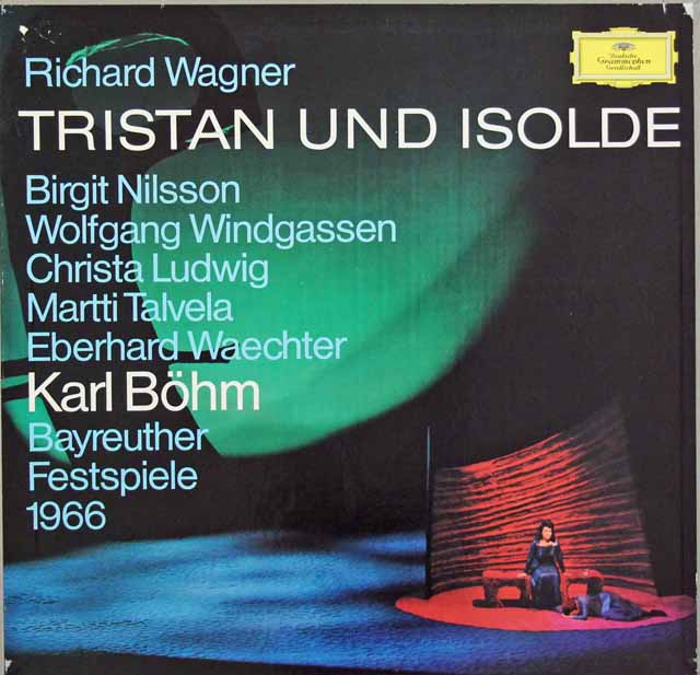 【モノラル】　ベームのワーグナー/「トリスタンとイゾルデ」全曲　独DGG　3285　LP レコード