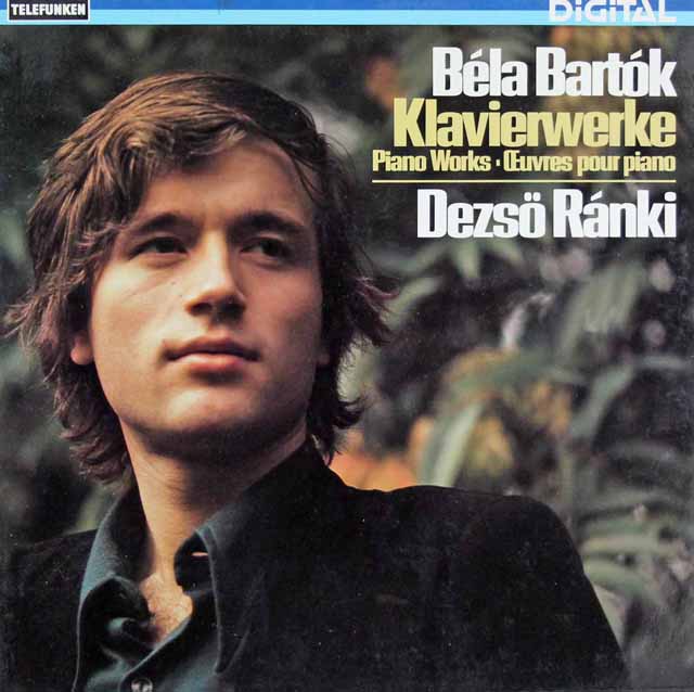 ラーンキのバルトーク/ピアノ作品集　独TELEFUNKEN　3284　LP レコード