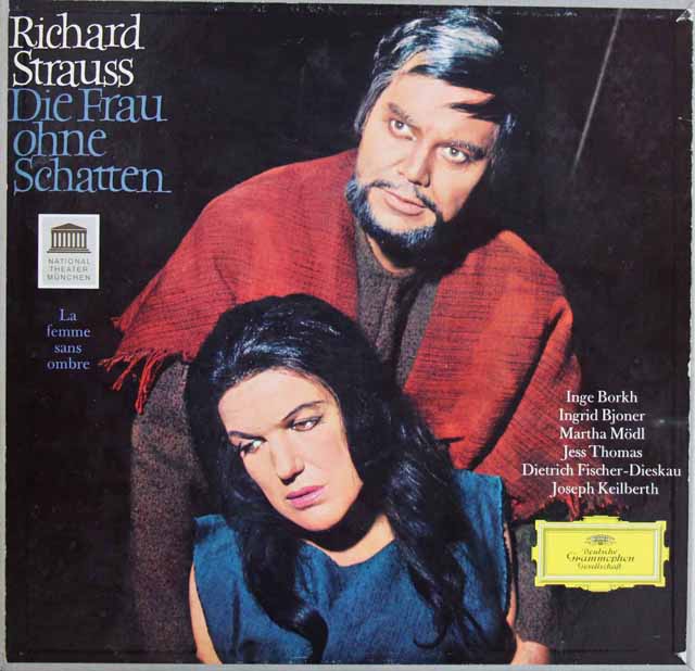 【オリジナル盤】　カイルベルトのR.シュトラウス/「影のない女」　独DGG　3284　LP レコード