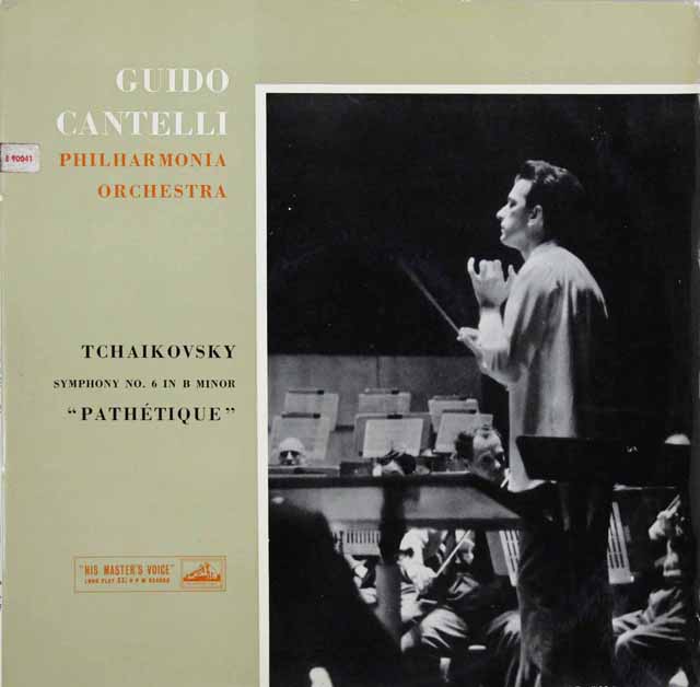【オリジナル盤】カンテッリのチャイコフスキー/交響曲第6番「悲愴」 　英EMI　2913　LP レコード