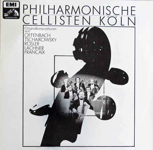 フィルハーモニッシェ・チェリステン・ケルンのチェロ作品集　独EMI　2913　LP レコード