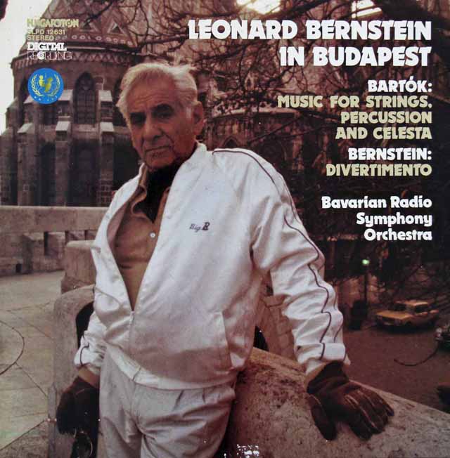 バーンスタインの1983年ブダペストライヴ　ハンガリーHungaroton　3622　LP レコード