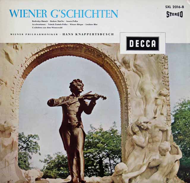 クナッパーツブッシュ/ウィーンの休日 　独DECCA　2921　LP レコード