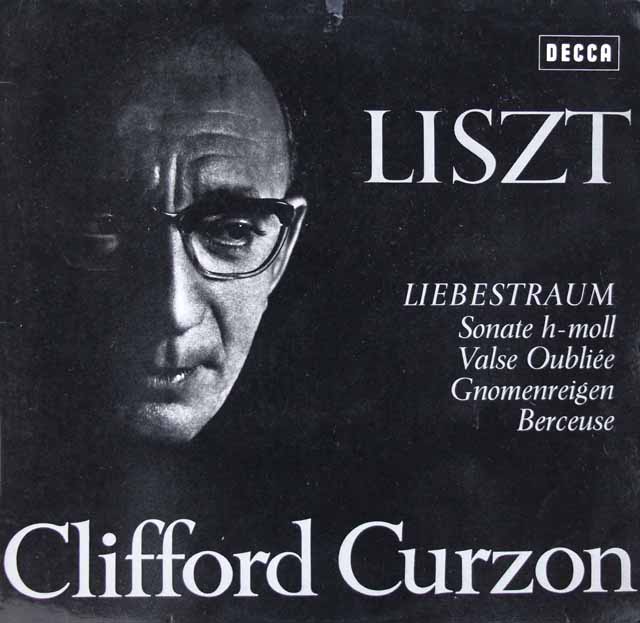 カーゾンのリスト/ピアノ作品集　独DECCA　3629　LP レコード