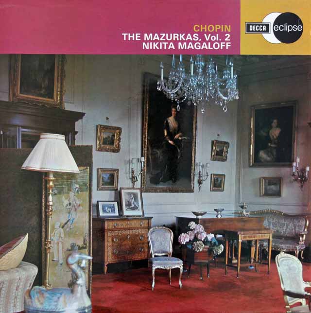 マガロフのショパン/マズルカ集（2）　英DECCA　3629　LP レコード
