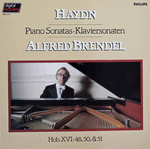 ブレンデルのハイドン/ピアノソナタ第48、50、51番　蘭PHILIPS　3629　LP レコード