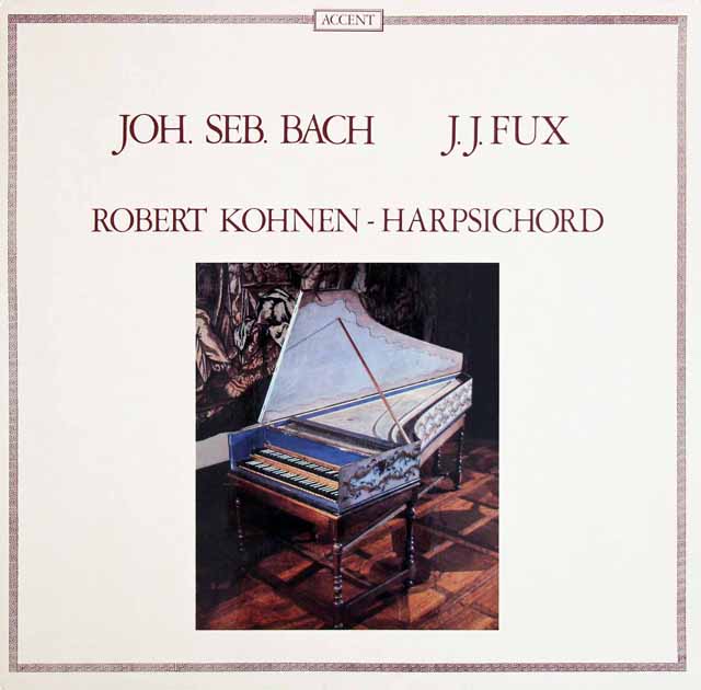 コーネンのバッハ/鍵盤ソナタほか　ベルギーACCENT　3631　LP レコード