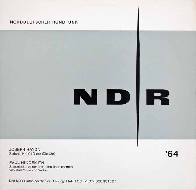 イッセルシュテットのハイドン/交響曲第101番「時計」ほか　独NDR　3632　LP レコード