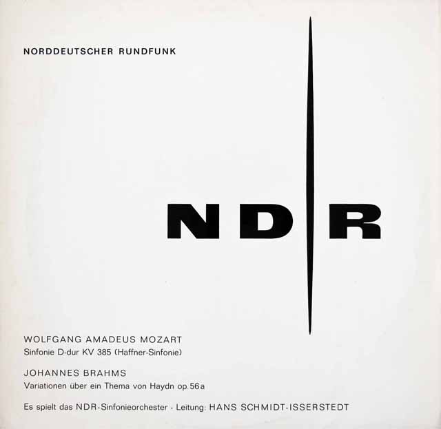 イッセルシュテットのモーツァルト/交響曲第35番「ハフナー」ほか　独NDR　3632　LP レコード