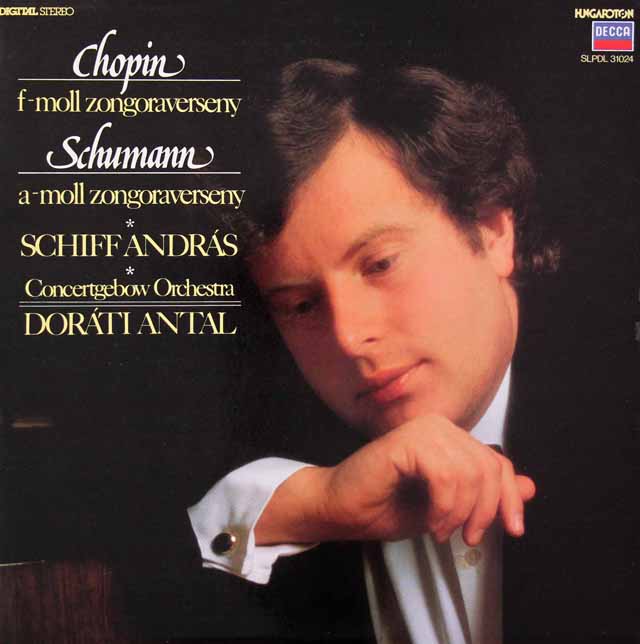 シフ&ドラティのショパン/ピアノ協奏曲第2番ほか　ハンガリーDECCA　3399　LP レコード