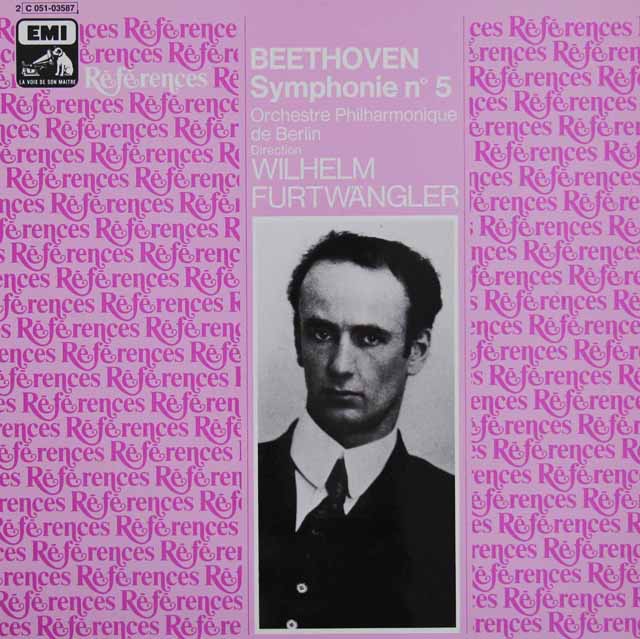 フルトヴェングラーのベートーヴェン/交響曲第5番「運命」　仏EMI(VSM)　3633　LP レコード
