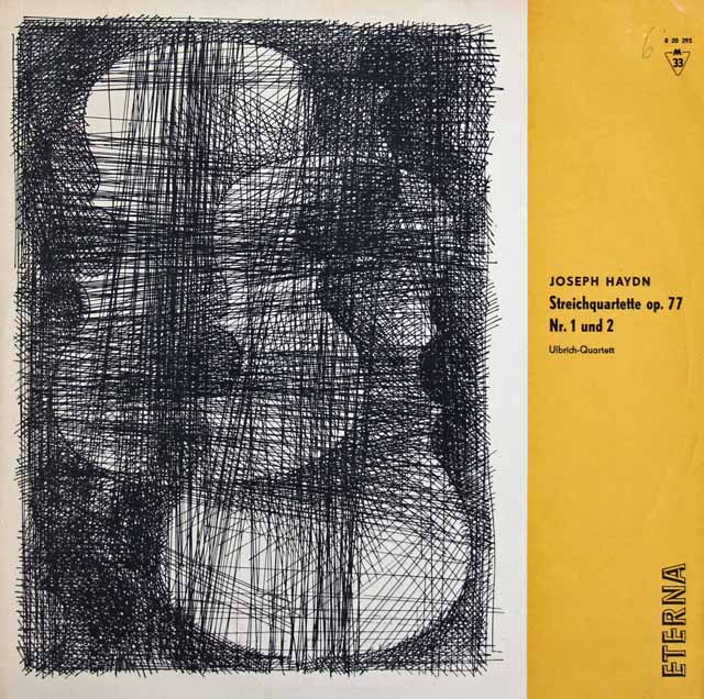 ウルブリヒ四重奏団のハイドン/弦楽四重奏曲第81&82番　独ETERNA　3398　LP レコード
