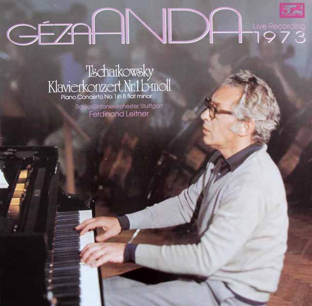 アンダ、ライトナーのチャイコフスキー/ピアノ協奏曲第1番　独eurodisc　3634　LP レコード