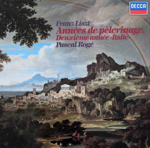 ロジェのリスト/巡礼の年「イタリア」　独DECCA　3634　LP レコード