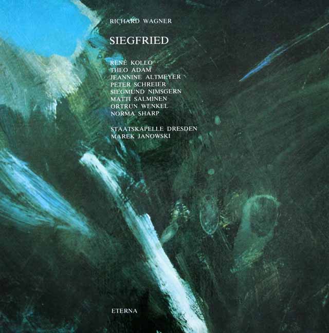 ヤノフスキのワーグナー/「ジークフリート」   　独ETERNA　2934　LP レコード