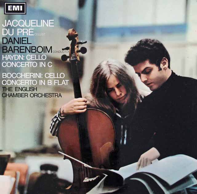 デュ・プレのハイドン、ボッケリーニ/チェロ協奏曲　英EMI　2941　LP レコード
