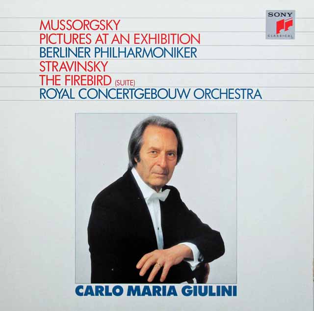 ジュリーニのムソルグスキー/「展覧会の絵」ほか　蘭SONY　2941　LP レコード